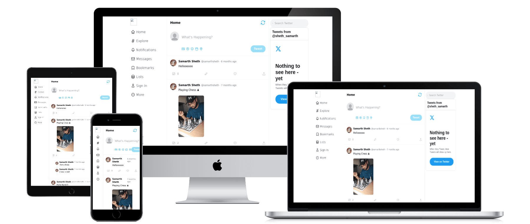Twitter Clone